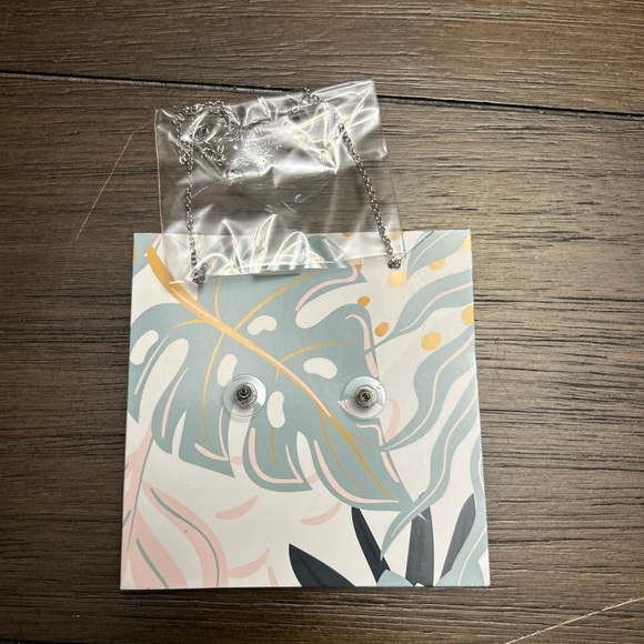 Lily Sky Elephant Necklace and Earrings Set - Picture 2 of 2